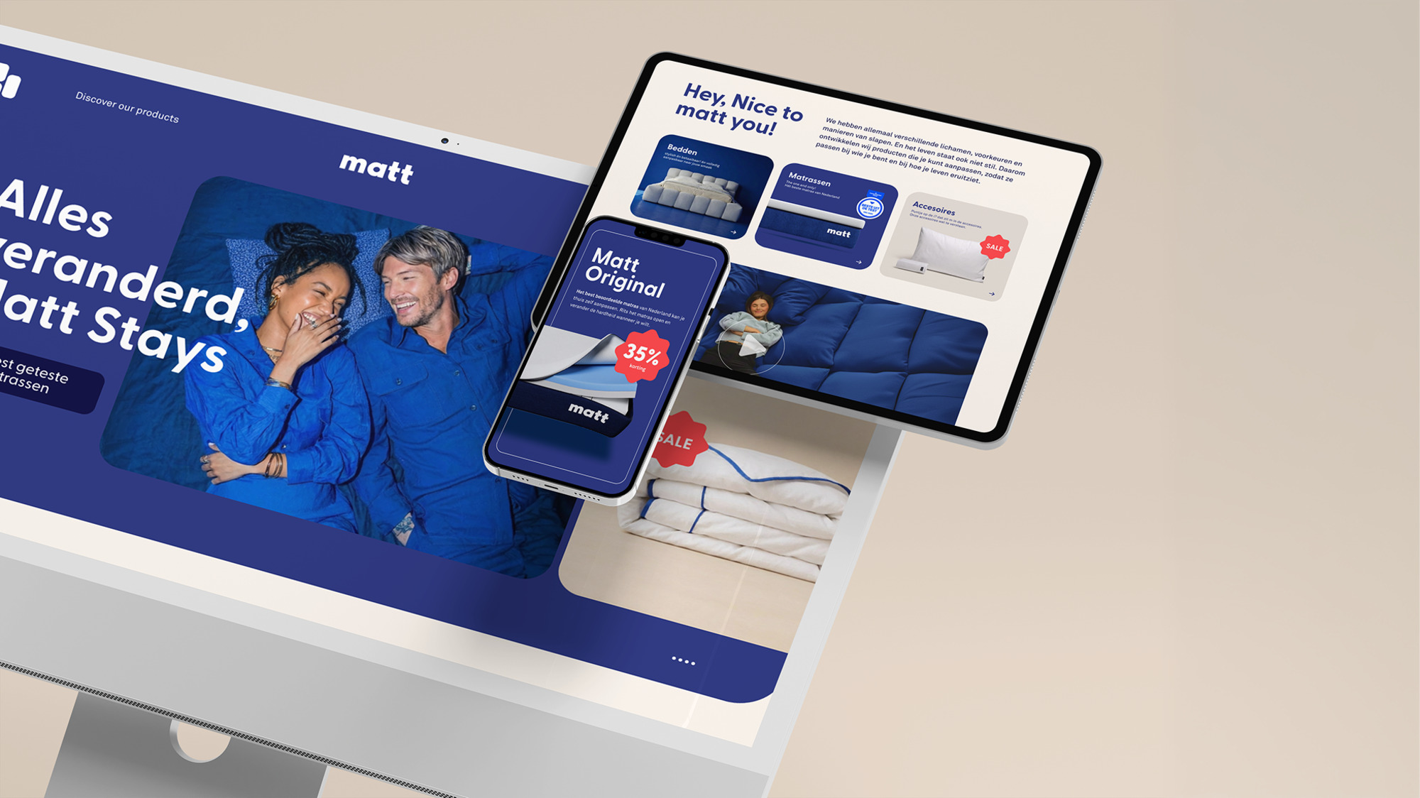 Matt website and brand overview